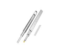 VEVOR Guide per Cassetti a Estensione 1 Paio Carico max. 226,8kg Binario per Cassetti con Bloccaggio Cuscinetti a Sfera Guida Scorrevole Lunghezza Estensione 914mm Finitura Zincata