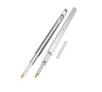 VEVOR Guide per Cassetti a Estensione Completa, 1 Paio, Capacità di Carico di 226,8 kg Binario per Cassetti con Bloccaggio, Cuscinetti a Sfera con Guida Scorrevole, Lunghezza Estensione 1321 mm