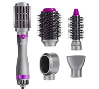 VEVOR Hair Air Styler Spazzola per Asciugacapelli, Spazzola Asciugacapelli Ionica con 3 Impostazioni Calore 3 Spazzole 2 Ugelli, per Styling Alta Velocità per Volumizzare, Lisciare e Arricciare