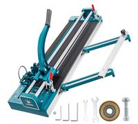 VEVOR Heavy Duty Tile Cutter 3/5 in Cap 47in Blue w/ Precise Laser Positioning