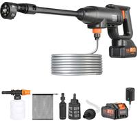 VEVOR Lavatrice Portatile ad Alta Pressione Senza Fili a Spruzzo d'Acqua 580 PSI