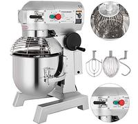 VEVOR Impastatrice Planetaria 20L Elettrica 3 Velocit? Regolabile da Tavolo, Impastatrice Elettrica da Cucina per Farina Uova Crema Carne Ciotola 20L Velocit? Regolabile, Impastatrice Planetaria 750W