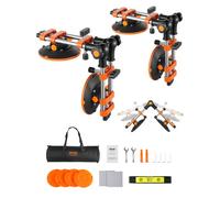 VEVOR Incastonatore per Giunzioni Marmo con Ventose a Vuoto da 152 mm 2 Pezzi