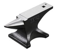 VEVOR Incudine a Corno Singolo, Incudine in Acciaio Fuso da 11,5 kg, Incudine a Corno Tondo per Fabbri con Base, Strumento per Lavorazione dei Metalli per Piegare Modellare Torcere, Artigianali