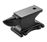 VEVOR Incudine in ghisa, 45,4 kg (45 kg) con piano di lavoro da 26,4 x 12,7 cm e base stabile, fabbro ad incudine rotonda ad alta durezza, per piegare, modellare, torcere