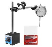 VEVOR Indicatore di Prova a Quadrante con Supporto a 2 Asta e Custodia 0,03 mm
