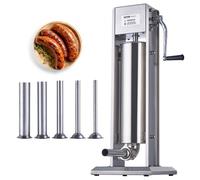 VEVOR Insaccatrice Manuale per Salsicce 7 L Macchina per Salsicce Verticale