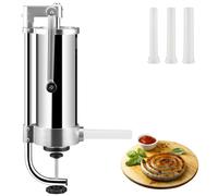 VEVOR Insaccatrice Manuale Verticale per Salsiccia in Acciaio Inossidabile 3L