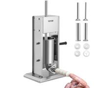 VEVOR Insaccatrice Manuale Verticale per Salsiccia in Acciaio Inossidabile 3L