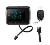 VEVOR Interruttore per Riscaldatore Diesel DC 5V, Kit Pannello di Controllo per Riscaldatore da Parcheggio da 2 kW/5 kW/8 kW, con Display LCD e Telecomando, Parte di Ricambio per Manutenzione