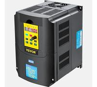 VEVOR Inverter Carico Convertitore di Frequenza Variabile, 220 V 4 KW H100-4S2-1B VFD Inverter Convertitore di Frequenza per Macchine Avvolgitrici, Miscelatori, Estrusori, Taglierine, Avvolgitori