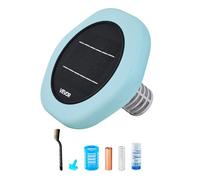 VEVOR Ionizzatore Solare per Piscina Purificatore per Acqua Piscina Purificatore Forma Esagonale max. 170343 L, Ionizzatore ad Energia Solare Galleggiante per Piscina SPA Vasca Idromassaggio