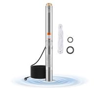 VEVOR Pompa Sommergibile per Pozzi Profondi 750W in Acciaio Inox con Cavo 20 m