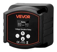VEVOR Isolatore di Batteria Doppia 12 V 300 Amp, Relè Sensibile alla Tensione VSR Manuale Automatico con Schermo LCD, Kit Isolatore di Batteria per Auto, Camion, Camper, UTV, ATV, Barca