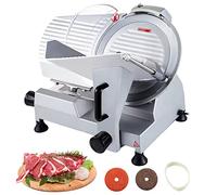 VEVOR JK-300A - Affettatrice elettrica da 12 pollici, 300 mm, 250 W, affettatrice per carne, formaggio, manzo e verdura
