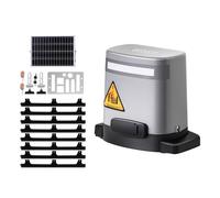VEVOR Kit Apricancello per Cancello Porta Scorrevole Apricancello 280 W Solare