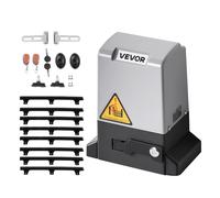 VEVOR Apricancello per Porta a Scorrimento Apricancello per Porta Scorrevole Elettrico da 280 W per Porte Fino a 25 m e 816 kg, Motore con Cremagliera in Nylon, Sensore a Infrarossi