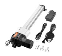 VEVOR Kit attuatore lineare, Attuatore di movimento lineare 33,02cm 13,97mm/s 24 V, 99,79kg/1000 N Attuatore lineare TV/tavolo/divano, protezione IP44 - Adattatore di alimentazione incluso