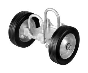 VEVOR Kit Cancello Scorrevole, Kit Hardware per Cancello da 146 mm, Rotelle Universali Regolabili per Cancello, Rullo Guida per Carichi Pesanti per Cancello Porta Scorrevole, Carico 272,15 kg, Nero