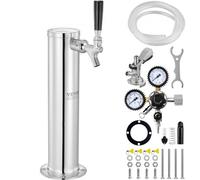 VEVOR TJZQBFPQGZ-A-EU Kit spillatore per Birra, Stainless Steel, Argento