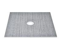 VEVOR Kit cordolo Doccia, Kit Piatto Doccia 72"x72" con Scarico Centrale da 6,3", Kit di Installazione Doccia Leggero in EPS con 2 Panni Impermeabili, Bastoncini inclinati per Piatto Doccia Adatti