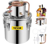 VEVOR Distillatore Alambicco Domestico per Liquore 11,4L con Pompa dell'Acqua