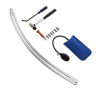 VEVOR Kit di Estrazione Ammaccature, Strumento per la Rimozione di Ammaccature da Auto Senza Vernice, Estrattore per Riparazione Danni al Parafango con Asta Curva, Strumenti per Testine di Ricambio