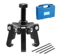 VEVOR Kit di Estrazione per Bilanciatori Armonici, Estrattore Regolabile a 3 Griffe, Set di Estrattori per Pulegge a 3 Griffe con 4 Aste di Forzatura per Rimozione dei Bilanciatori Armonici