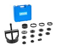 VEVOR Kit di Rimozione e Installazione di Mozzo e Cuscinetti Ruota per Veicoli a Trazione Anteriore, Strumento di Rimozione dei Cuscinetti Ruota Anteriore, Kit di Sostituzione Parti di Autoveicoli