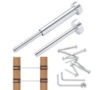 VEVOR Kit di ringhiere per cavi invisibili 20 pezzi acciaio inox T316 1/8"