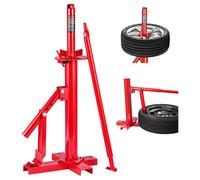 VEVOR Kit di Attrezzi Smontagomme Manuale con Staffa per Autocarro ATV Pneumatici Dimensioni Compatibili 203 - 406 mm, Kit di Stallonatore Manuale Portatile per Pneumatici da Garage Officina Fai-da-te