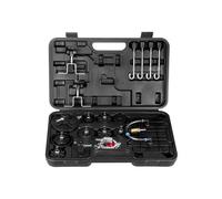 VEVOR Kit di Spurgo Freno Principale, 12 Pezzi, Set di Adattatori per Spurgo Freni con Kit Completo e Impugnatura, per Riempimento del Liquido Freni, per Maggior Parte dei Veicoli