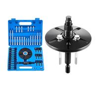 VEVOR Kit di Strumenti per Rimozione Installazione di Estrattori per Bilanciatori Armonici, Kit per Installazione di Bilanciatori Armonici in Acciaio, Volani, Pulegge dell'Albero Motore