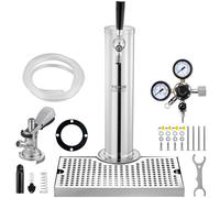 VEVOR Kit Distributore di Birra a Rubinetto Singolo Dispensatore Torre Birra