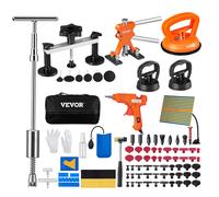 VEVOR Kit 107 Pezzi Strumento per Riparazione Ammaccature a Ponte Ventosa Martello Potenza 20W per Carrozzeria Auto Veicolo da Garage Officina Fai-da-Te, Kit Estrattore a Ponte Estrattore a Martello