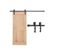 VEVOR Kit Ferramenta per Porta Scorrevole da 2011 mm per Porta Singola Nero