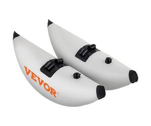 VEVOR Kit Kayak Galleggiante Gonfiabile Stabilizzatore in PVC con Bracci Laterali, 2 Pezzi Lunghezza Regolabile da 81,5 a 94 pollici Stabilizzatore Gonfiabile per Kayak, Canoa, Nautica, Pesca, ecc