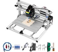 VEVOR Kit Macchina per Incisione CNC 3018, Modulo Laser da 500 mW, Area di Lavoro a 3 Assi, 30 x 18 x 4,5 cm, Controllo GRBL, Strumento di Incisione per Intagliare Legno, Plastica, Acrilico