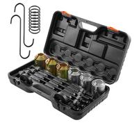 VEVOR Kit Manicotto di Trazione e Pressione da 26 Pezzi, Set di Rimozione e Installazione Cuscinetti a Boccola in Acciaio, con Custodia per Il Trasporto, Compatibilità Multi-Veicolo per Motori