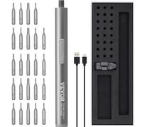 VEVOR Kit Mini Cacciavite Elettrico Ricaricabile Riparazione 24Punte 170giri/min
