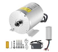 VEVOR Kit Motore Elettrico Brushless DC da 1800 W Motore 48 V a 4500 giri/min con Regolatore di Velocità Aggiornato, Funzionamento Silenzioso Affidabile per Go-Kart, Bici Elettriche, Moto, Scooter