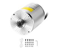 VEVOR Kit Motore Elettrico Brushless DC da 3000 W Motore da 60 V a 4800 giri/min Motore Elettrico Capacità 180 kg, Funzionamento Silenzioso Affidabile per Go-Kart, Bici Elettriche, Moto, Scooter