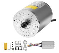 VEVOR Kit Motore Elettrico Brushless DC da 3000 W Motore da 72 V a 4900 giri/min con Regolatore di Velocità Aggiornato, Funzionamento Silenzioso Affidabile per Go-Kart, Bici Elettriche, Moto, Scooter