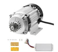 VEVOR Kit Motore Elettrico Brushless DC da 750 W Motore da 48 V a 2700 giri/min con Regolatore di Velocità Aggiornato, Funzionamento Silenzioso Affidabile per Go-Kart, Bici Elettriche, Moto, Scooter