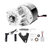 VEVOR Kit Motore Elettrico Senza Spazzole 250 W Motore Elettrico 24 V 2700 Giri/min con Regolatore di Velocità Aggiornato e Kit Impugnatura Acceleratore per Go Kart, Bici Elettrica, Moto, Scooter