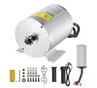 VEVOR Kit Motore Elettrico Senza Spazzole, CC 1800 W Motore Elettrico 48 V a 4500 giri/min con Regolatore di Velocità Aggiornato e Kit Impugnatura Acceleratore per Bici Elettriche, Scooter Fai da Te