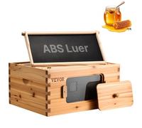 VEVOR Alveare per miele alveare 10 favi scatola per api 503x414x245mm