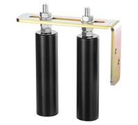 VEVOR Kit per Cancello Scorrevole, Kit Ferramenta per Cancello Scorrevole, Rulli per Cancello Regolabili Universali, Rullo Guida Cancello Scorrevole e Porta Resistente con Staffa a L, Diametro 40 mm