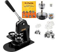 VEVOR Kit Fustellatrice Manuale Badge Punzonatrice Spillo Diametro 58mm / 25mm