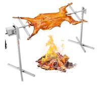 VEVOR Griglia per Arrosto allo Spiedo Elettrico 52W Carico max. 60 kg 1445mm